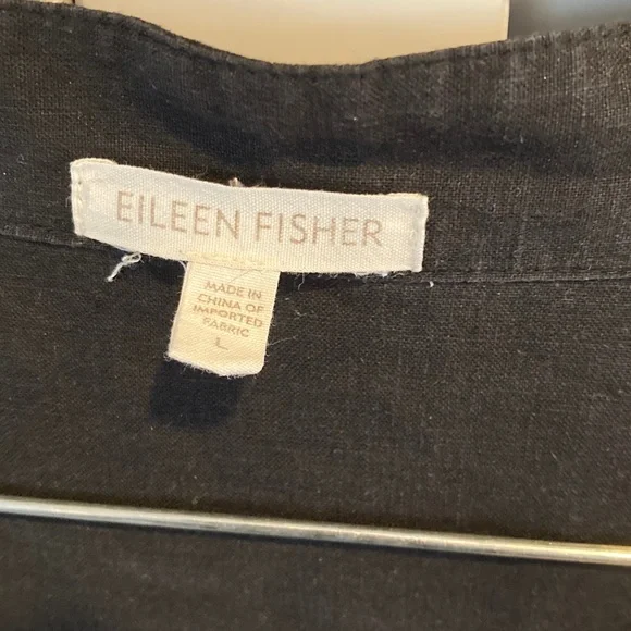 Eileen Fisher Linen Tunic Top - Picture 2 of 6